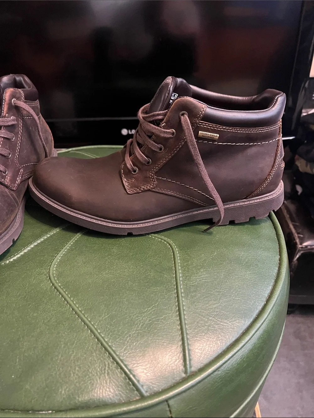 ROCKPORT WEATHER OR NOT NEW TAN SUEDE LEATHER BOOTS WITH HYDRO-SHIELD WATERPROOF